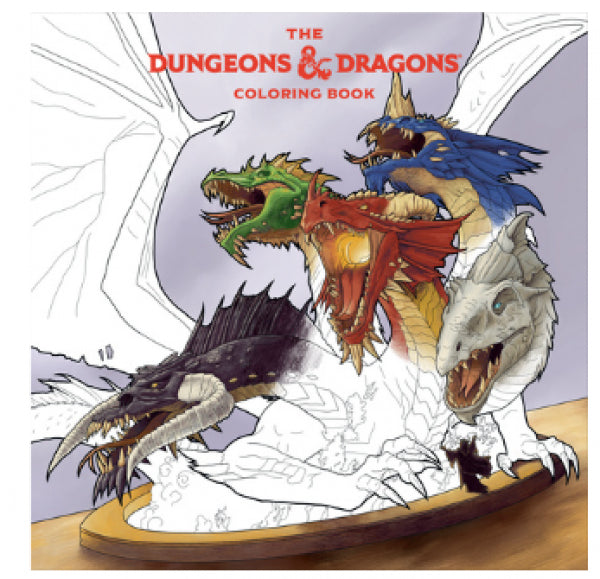 D&D: Dungeons & Dragons Coloring Book