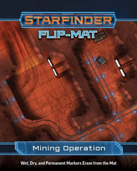 Starfinder RPG: Starfinder Flip-Mat Mining Operation