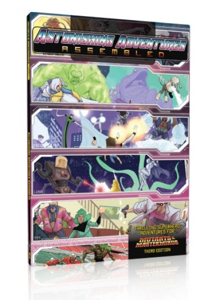 Mutants & Masterminds, 3rd Edition RPG: Astonishing Adventures Assembled!