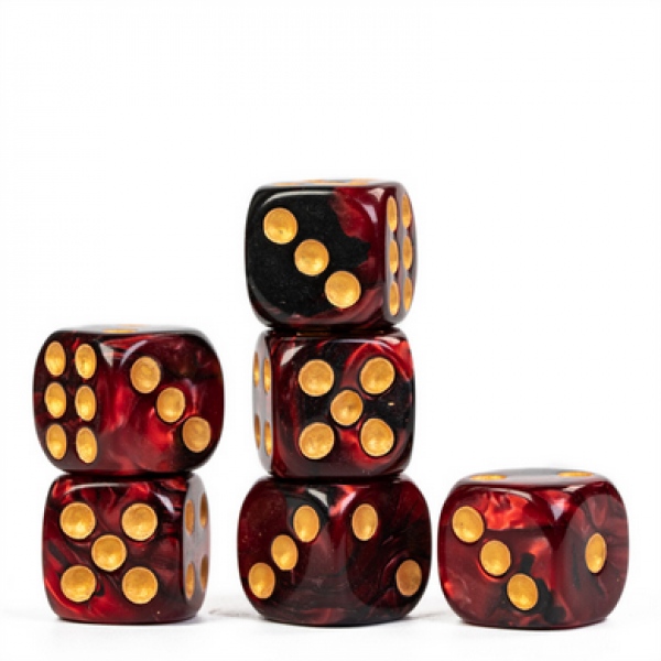 d6 Dice Set: Joker's Wild (12)