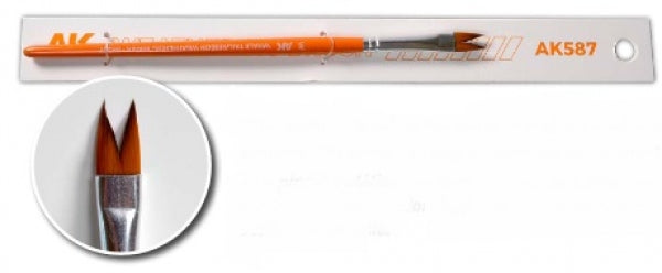 AK-Interactive: (Brushes) WHALE TAIL/RIBBON Weathering Brush