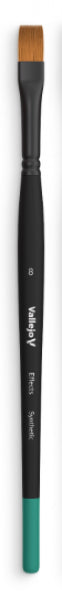 Accessories: Effects - Flat Rectangular Synthetic Brush No. 8