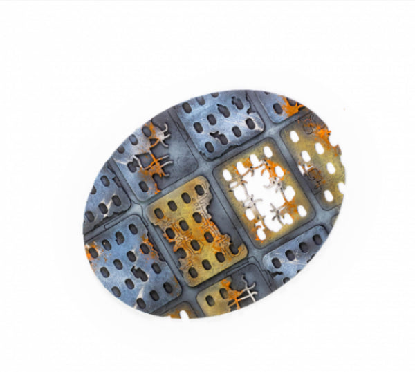 Kromlech Accessories: Imperial Guard 120x92 mm Oval Base Topper