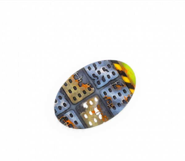 Kromlech Accessories: Imperial Guard 105x70 mm Oval Base Topper