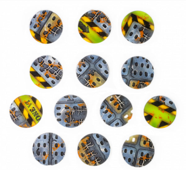 Kromlech Accessories: Imperial Guard 40 mm Round Base Toppers (13)