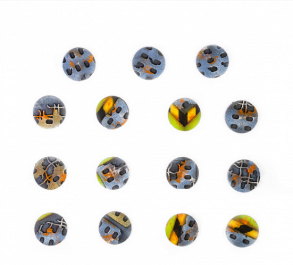 Kromlech Accessories: Imperial Guard 25 mm Round Base Toppers (15)