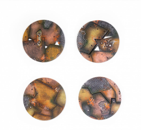 Kromlech Accessories: Orkenburg 60 mm Round Base Toppers (4)