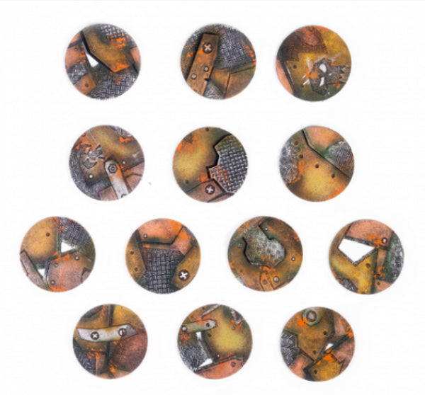 Kromlech Accessories: Orkenburg 40 mm Round Base Toppers (13)