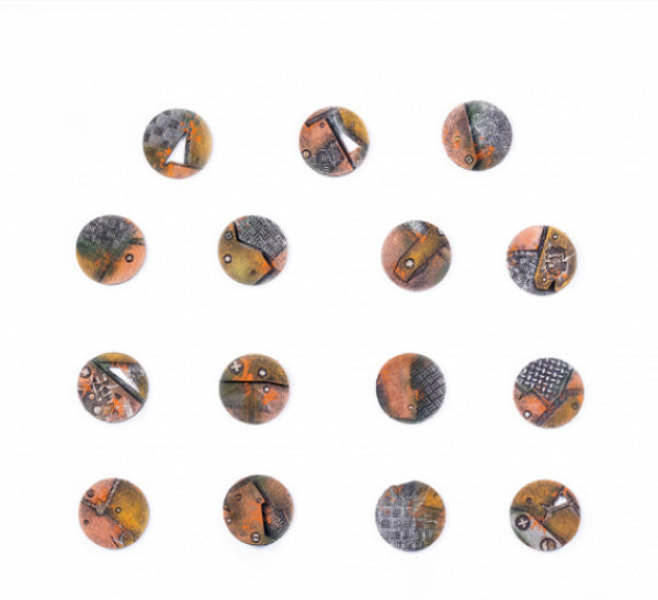 Kromlech Accessories: Orkenburg 25 mm Round Base Toppers (15)