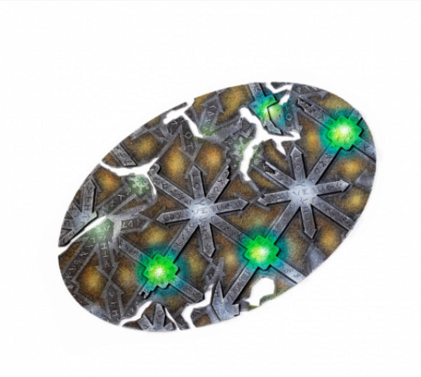 Kromlech Accessories: Chaos Temple 170x105 mm Oval Base Topper