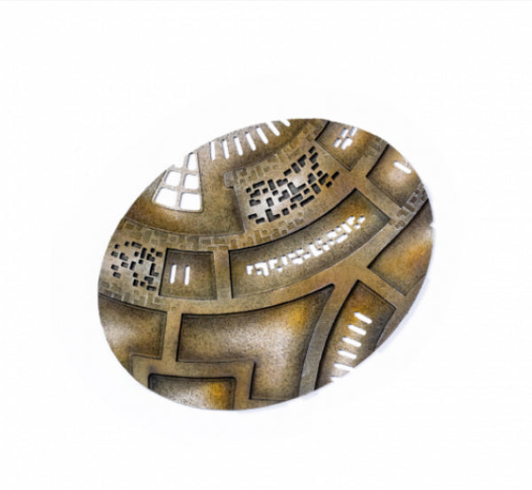 Kromlech Accessories: Caste Enclaves 120x92 mm Oval Base Topper