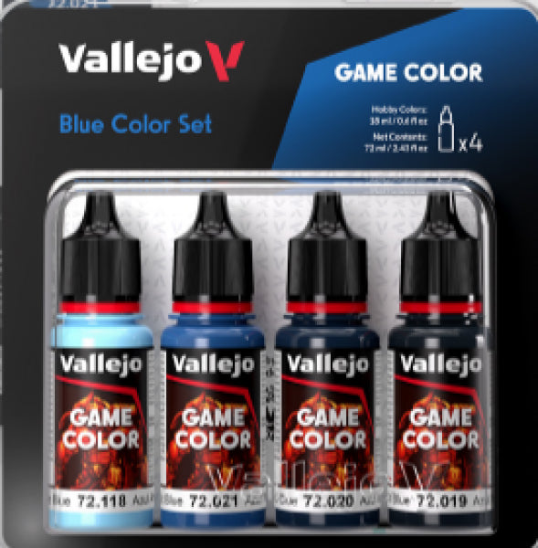 Game Color Series: Blue Color Set (4)