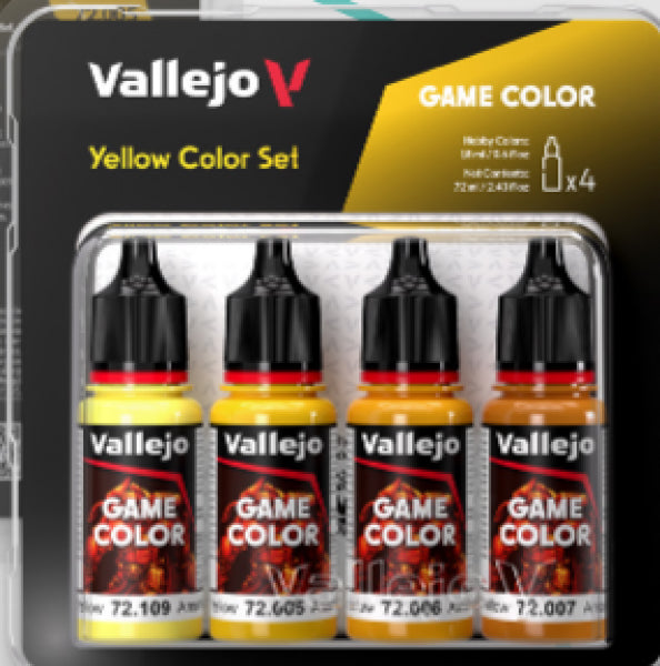 Game Color Series: Yellow Color Set (4)