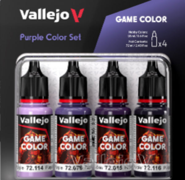 Game Color Series: Purple Color Set (4)