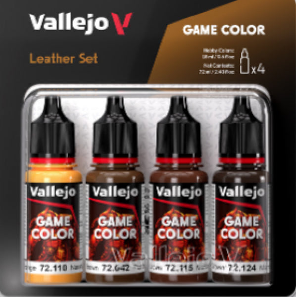 Game Color Series: Leather Color Set (4)