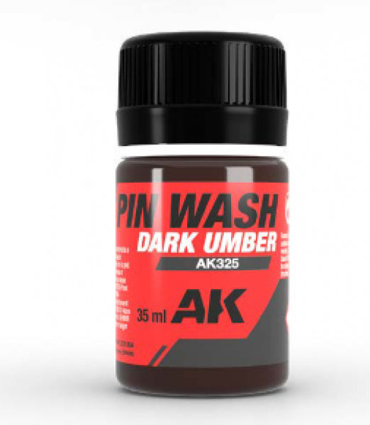 AK-Interactive: Dark Umber Pin Wash (35ml)