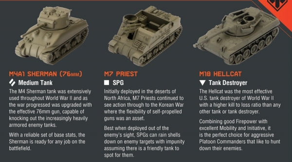 World of Tanks: USA Tank Platoon 3
