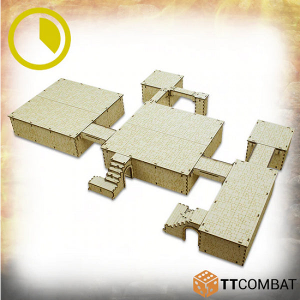 28mm Terrain: Savage Domain - Tumbledown City Risers