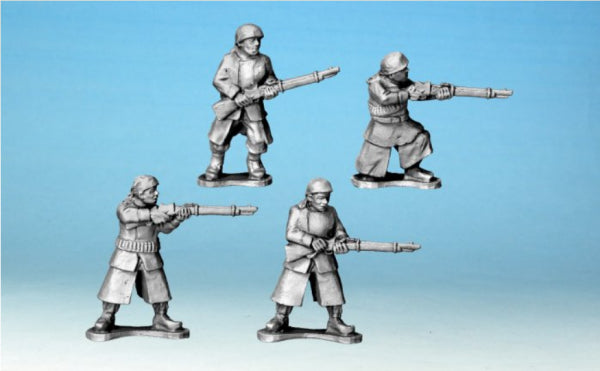 Crusader Miniatures: Boxer Rebellion - Kansu Braves with Rifles (4)