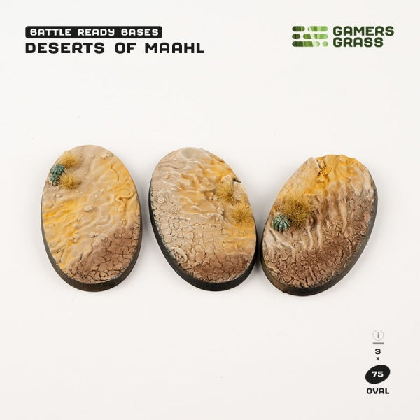 Gamers Grass Base: Deserts of Maahl - Oval 75mm (x3)