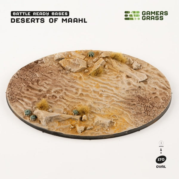 Gamers Grass Base: Deserts of Maahl - Oval 170mm (x1)