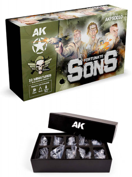 AK-Interactive: Fortunate Sons - 101st Airborne Division Set (10 )