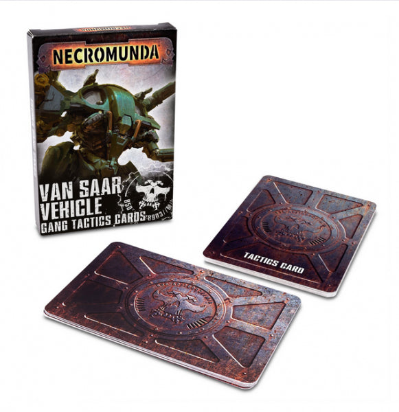 Necromunda: Van Saar Vehicle Gang Tactic Cards
