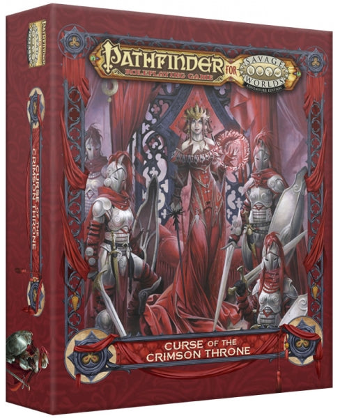 Savage Worlds RPG: Pathfinder for Savage Worlds Curse of the Crimson Throne Boxed Set