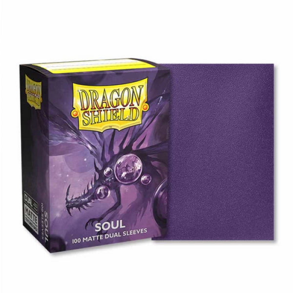 Dragon Shields: Dual Matte - Metallic Purple Soul (100)