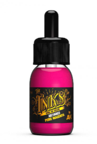 AK-Interactive: The INKS - Pure Magenta (30mL)