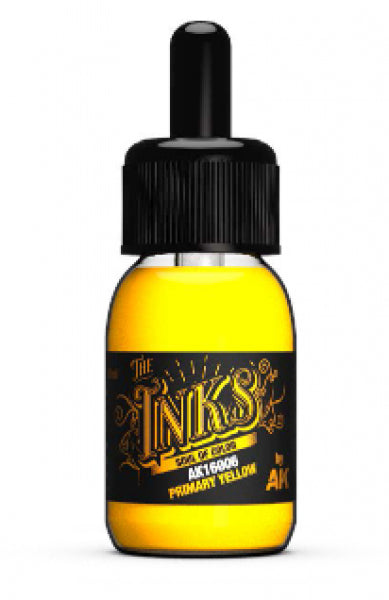 AK-Interactive: The INKS - Primary Yellow (30mL)