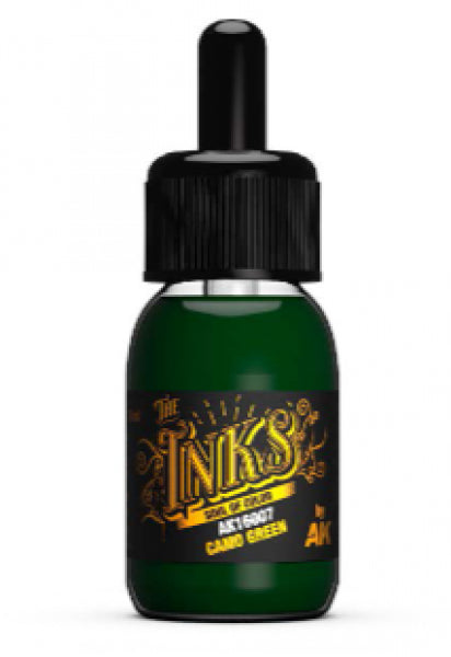 AK-Interactive: The INKS - Camo Green (30mL)