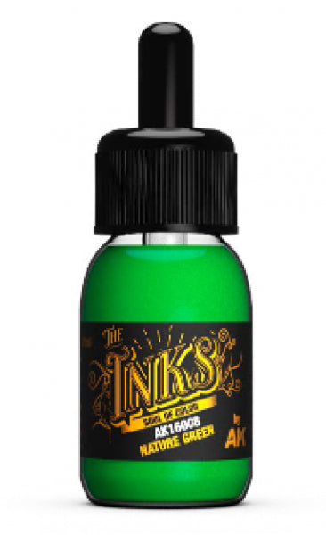 AK-Interactive: The INKS - Nature Green (30mL)