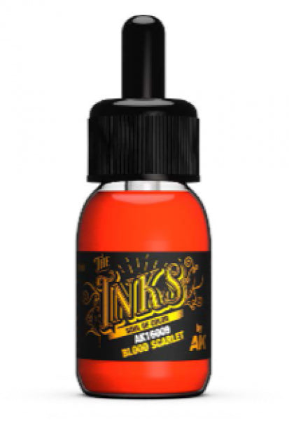 AK-Interactive: The INKS - Blood Scarlet (30mL)