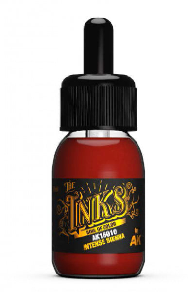 AK-Interactive: The INKS - Intense Sienna (30mL)