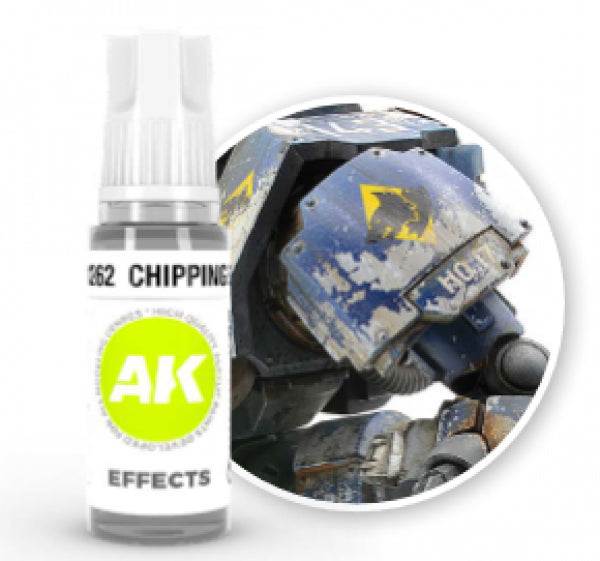 AK-Interactive: (3rd Gen) Acrylics - Chipping Effects (17mL)