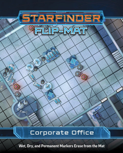 Starfinder RPG: Starfinder Flip-Mat Corporate Office