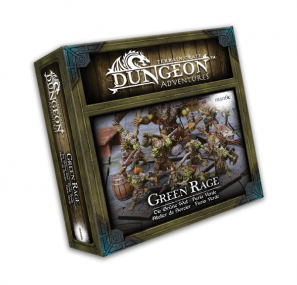 Terrain Crates: Dungeon Adventures - Green Rage
