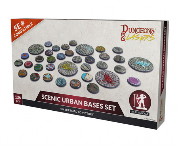 Dungeons & Lasers: Scenic Urban Bases Sets
