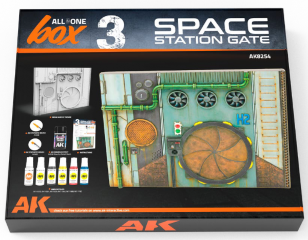 AK-Interactive: All in One Set Box 3 - Space Station Gate