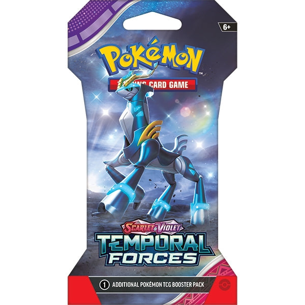 Pokemon CCG: Scarlet & Violet Temporal Forces Sleeved Booster pack (1)