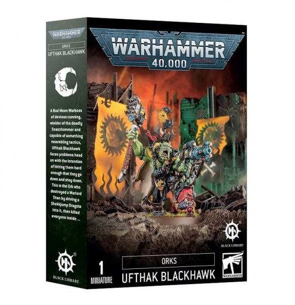 Warhammer 40K: Black Library Orks - Ufthak Blackhawk