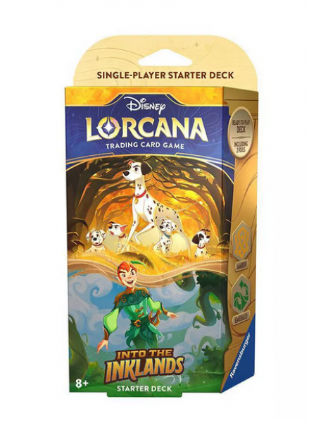 Disney Lorcana: Into the Inklands Starter Deck Amber Emerald