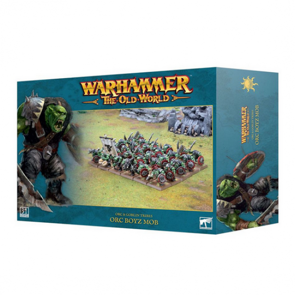 Warhammer: The Old World Orc & Goblin Tribes - Orc Boyz Mob