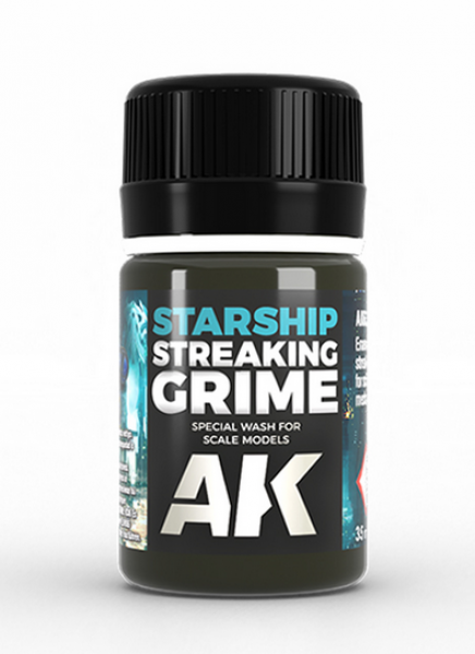 AK-Interactive: (Weathering) Starship Streaking Grime