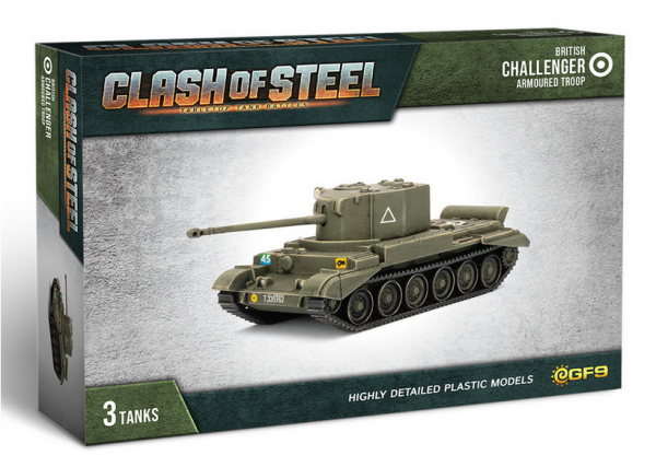Clash of Steel: British - Challenger Armoured Tank Troop