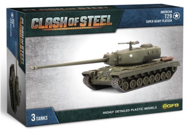 Clash of Steel: American - T29 Super-Heavy Platoon
