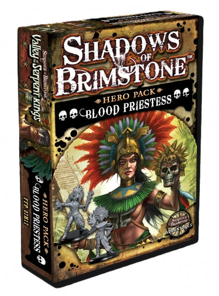 Shadows Of Brimstone: Hero Pack - Aztec Blood Priestess