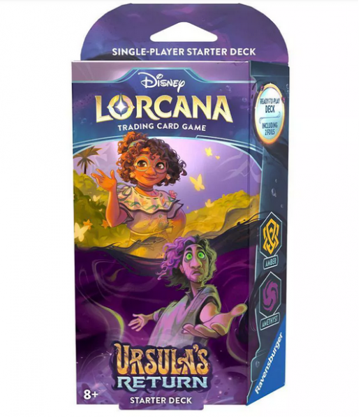 Disney Lorcana: Ursulas Return Starter Deck Amber Amethyst