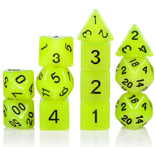 Dice Habit Acrylic Dice Set: Caterpillar (12pcs)